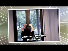 2 মিমি অ্যালুমিনিয়াম ডাবল গ্লাস প্রিমিয়াম আবহাওয়া প্রতিরোধী গ্লাস স্লাইডিং দরজা 2.1m উচ্চতা